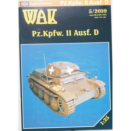 Pz. Kpfw. II Ausf. D – the German light (fast) tank