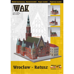 The Wrocław Old Town Hall (Poland) 1 : 400