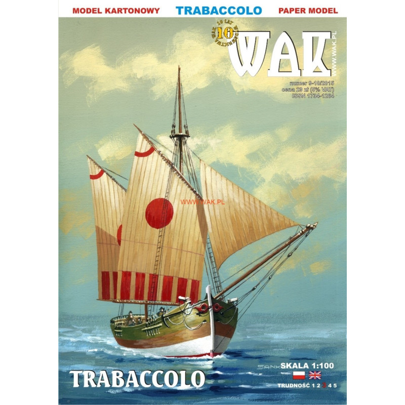 Trabaccolo – krovininis – žvejybinis burlaivis