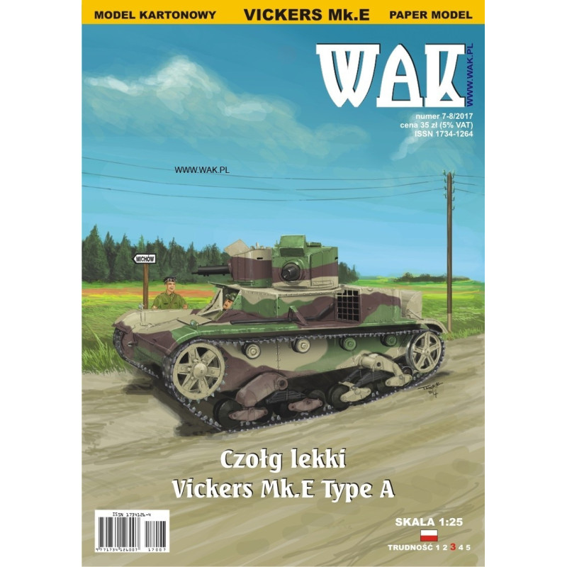 „Vickers“ Mk. E Type A – lengvasis tankas