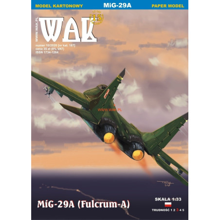 Mig-29A („Fulcrum-A“) – naikintuvas