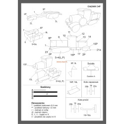 C4P – the artillery tractor and the 75mm field gun