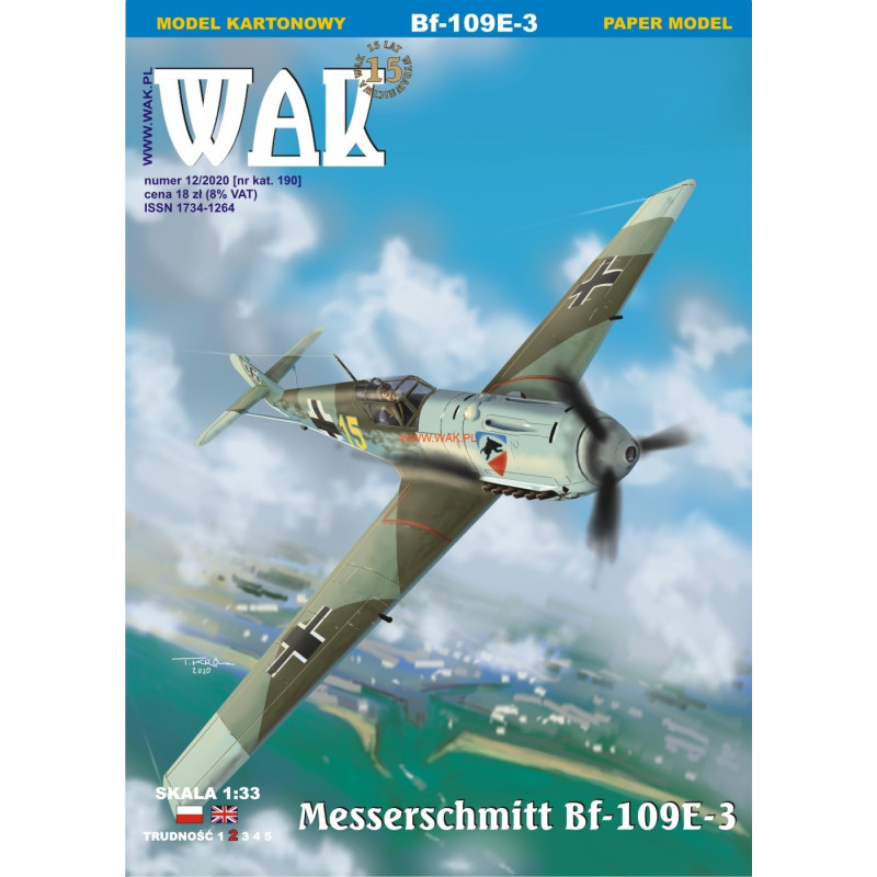 Messerschmitt Bf – 109E – 3 - naikintuvas
