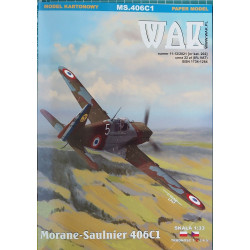 Morane-Saulnier MS-406C1 –the  II World War fighter
