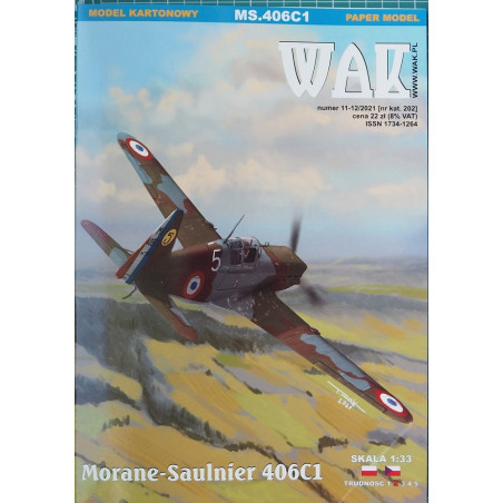 Morane-Saulnier MS-406C1 –the French fighter