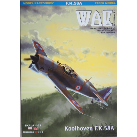 Koolhoven F. K. 58A – the fighter