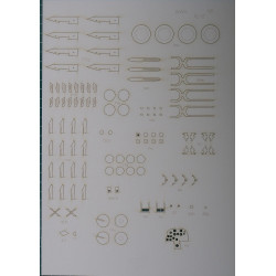 Ilyushin Il-2m3 - the USSR ground attack aircraft - the laser cut parts