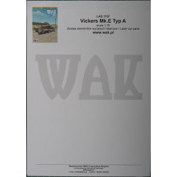 Vickers Mk.E Typ A. – the light tank - the laser cut parts