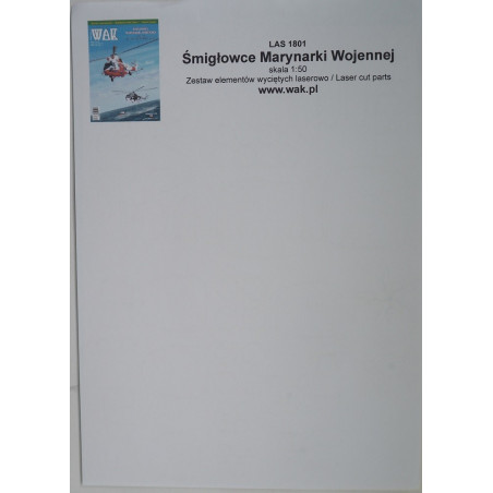 Микроавиация - 7. – вертолеты польского ВМФ - вырезанные лазером детали