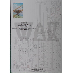 Lublin R-VIIIa – the raconnaissance aircraft - bomber - the laser cut parts