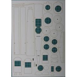 “Lublin R-VIII” – the Polish bomber - reconnaissance aircraft - the laser cut parts