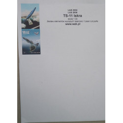 TS-11R „Iskra“ „Novax“ – mokomasis treniruočių lėktuvas - lazeriu pjautos detalės