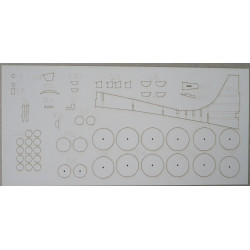 Grumman F4F-4 „Wildcat“ – the American deck fighter - the laser cut details