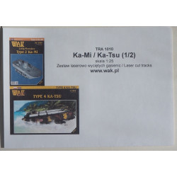 Ka-Mi/ Ka-Tsu - the Japanese combat units - the laser-cut and engraved tracks