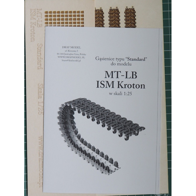 TMN „Kroton“ / MT-LB – the laser-cut and engraved tracks