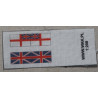 Royal Navy - the canvas flags of the Royal Navy of the United Kingdom