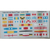 Tarptautinio jūrų signalų kodo audeklinės vėliavėlės 1: 100