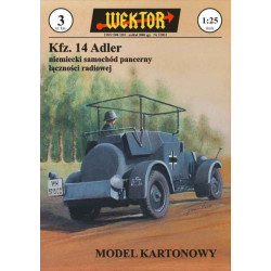 Kfz. 14 „Adler“ – немецкий броннированный автомобиль радио связи.