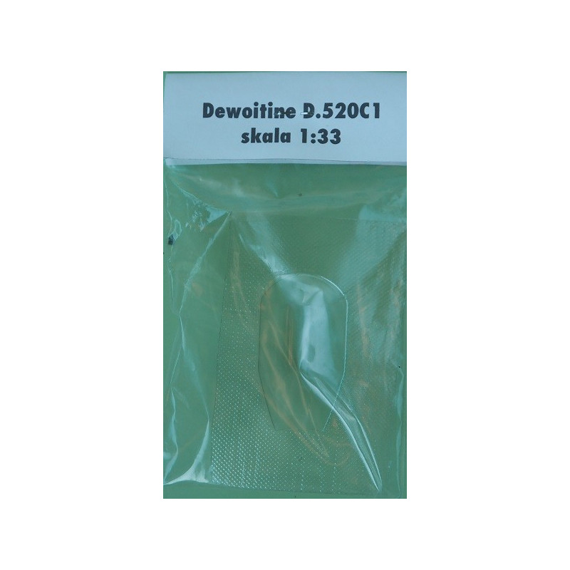 Dewoitine D.520C1 – naikintuvas - kabinos gaubtas