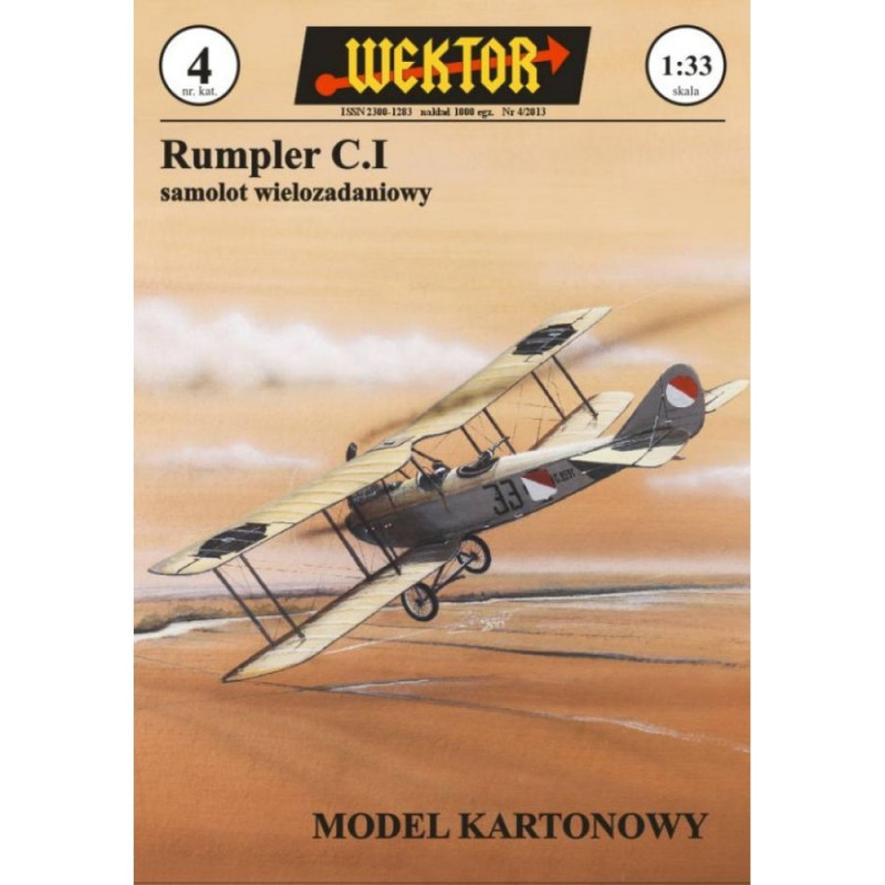 „Rumpler C.I“ – немецкий многоцелевой самолет