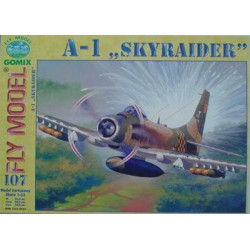 Douglas A-1 „Skyraider“ – šturmo lėktuvas – bombonešis.