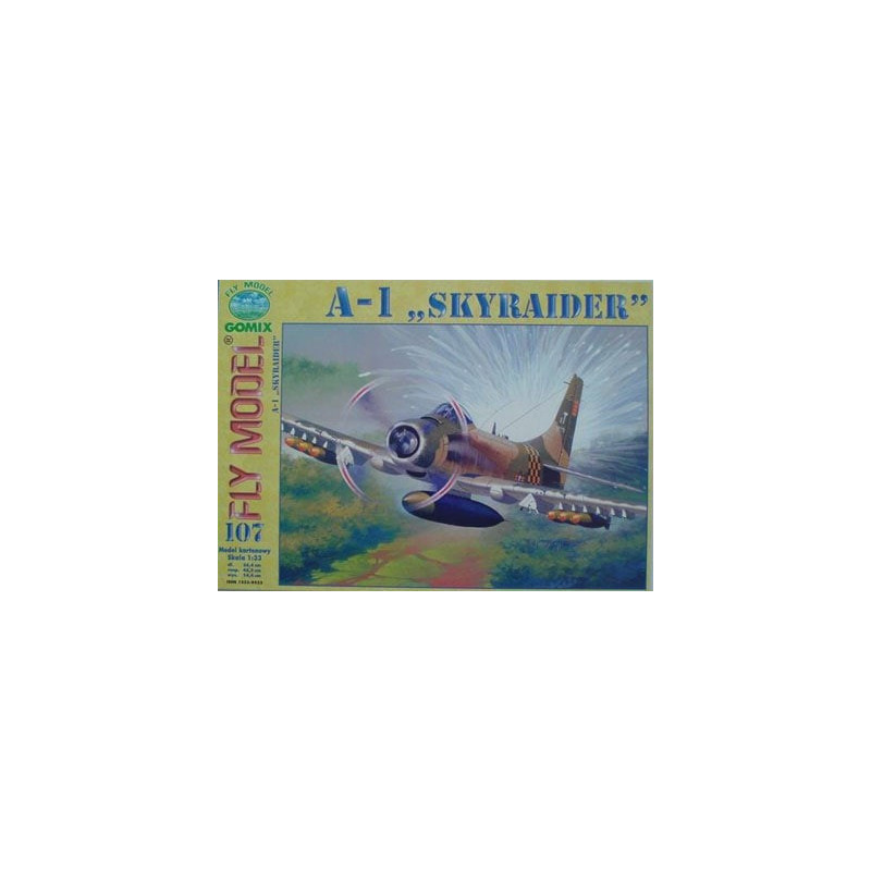 Douglas A-1 “Skyraider” - the American attack plane - bomber.
