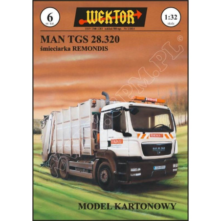 „MAN TGS 28.320“ – the polish garbage truck