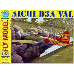 Aichi D3A „Val” – the Japanese deck diving bomber