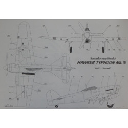 Hawker “Typhoon” Mk IB - the British fighter – bomber