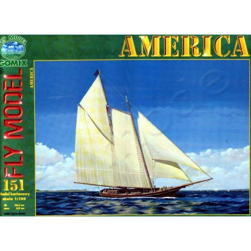 “America” – the American racing schooner - yacht