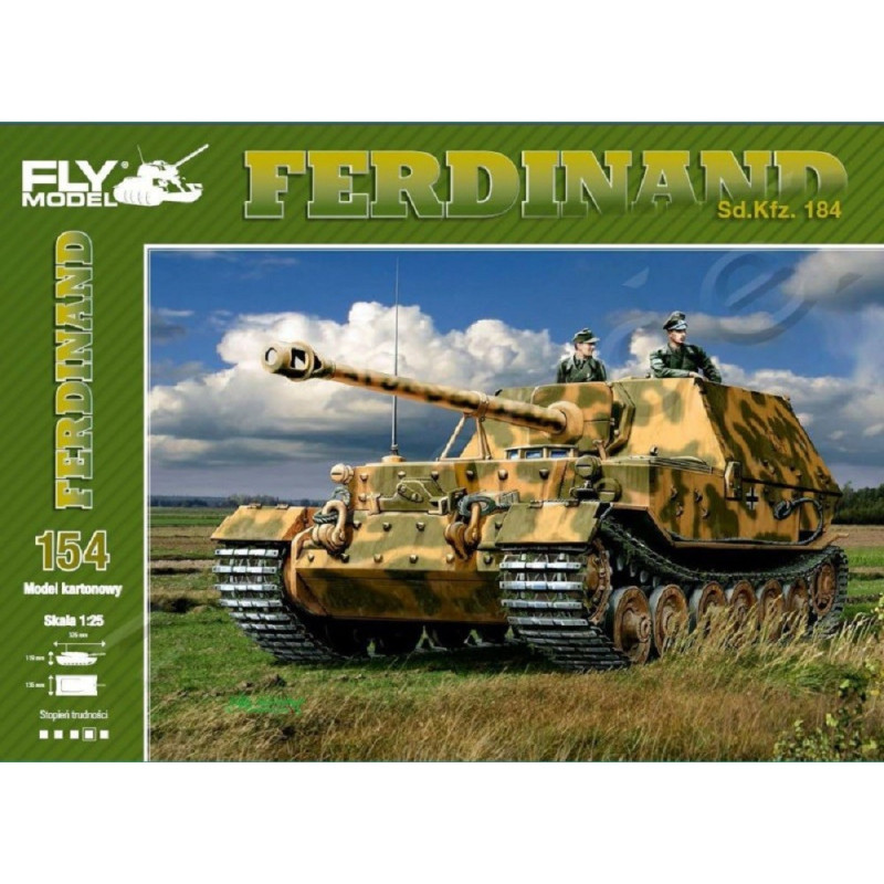 Sd. Kfz. 184 „Ferdinand“ – the German self-propelled artillery unit