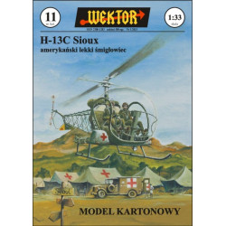 H – 13C „Sioux“ – JAV lengvasis sraigtasparnis