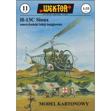 H – 13C „Sioux“ – JAV lengvasis sraigtasparnis