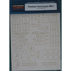 Hawker „Hurricane“ Mk. I – the British fighter - the laser-cut parts
