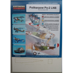 Polikarpov Po-2LNB - lengvasis naktinis bombonešis - lazeriu pjautos detalės