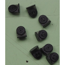 The ammunition discs for machine gun Vickers F - 4 pcs.