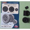 Messerschmitt Me-109 E, F, G-2 - 3D printed wheels