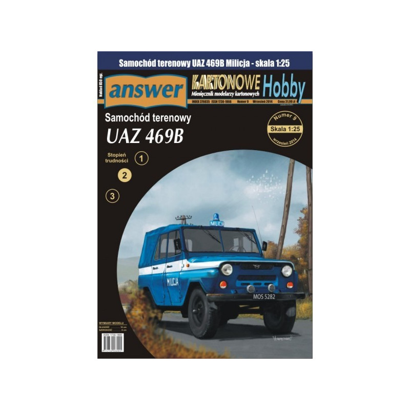 UAZ – 469B – lengvasis visureigis