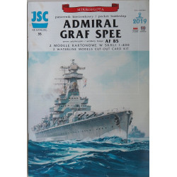 «Admiral Graf Spee» и «AF 85» – немецкий «карманный» линкор и артиллерийская баржа