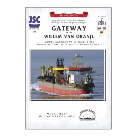 “Gateway” or “ Willem van Oranje” - the Hollandishe dredging vessel