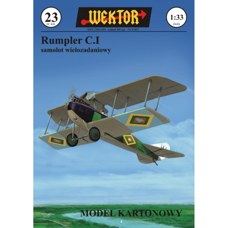 „Rumpler C.I“ – учебно-тренировочный самолет Военной авиации Литвы.