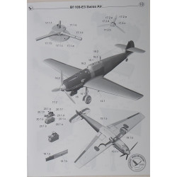 Messerschmitt Bf-109E-3 – the German fighter