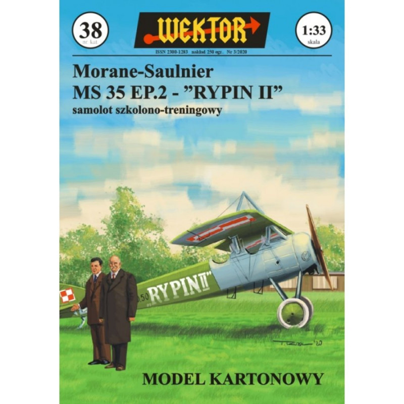 Morane – Saulnier MS – 35 EP. 2 „Rypin II“ –  французский/польский учебно-тренировочный самолет