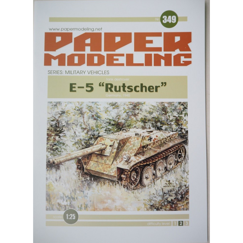 E-5 „Rutscher“ – the German tank destroyer