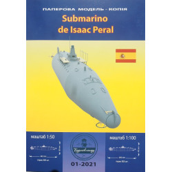 The Spanish Isaac Peral submarine