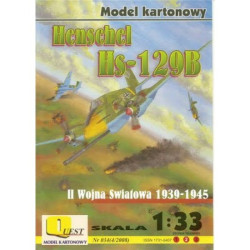 „Henschel Hs – 129B“ – the German ground attack aircraft