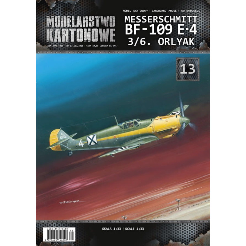 Messerschmitt Bf – 109E – 4 3/6. „Orlyak“ – The German/ Bulgarian fighter