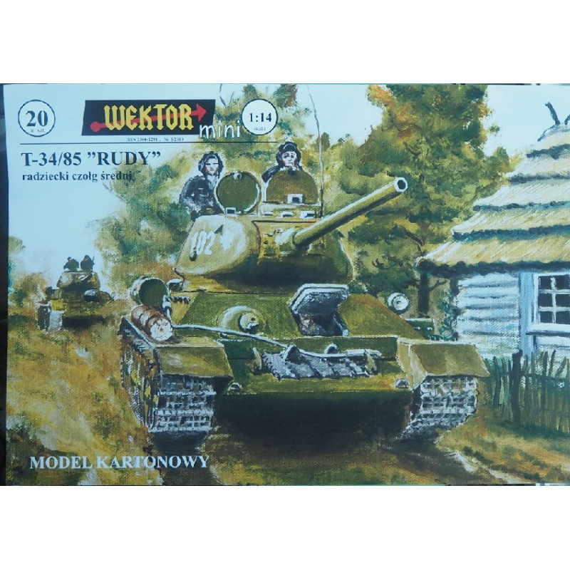 T – 34/85 „Rudy“ – the USSR/ Polish medium tank