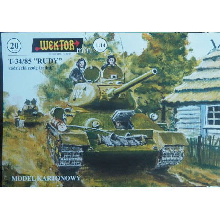 T-34/85 „Rudy“ – советский/польский средний танк