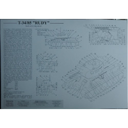 T-34/85 „Rudy“ – советский/польский средний танк